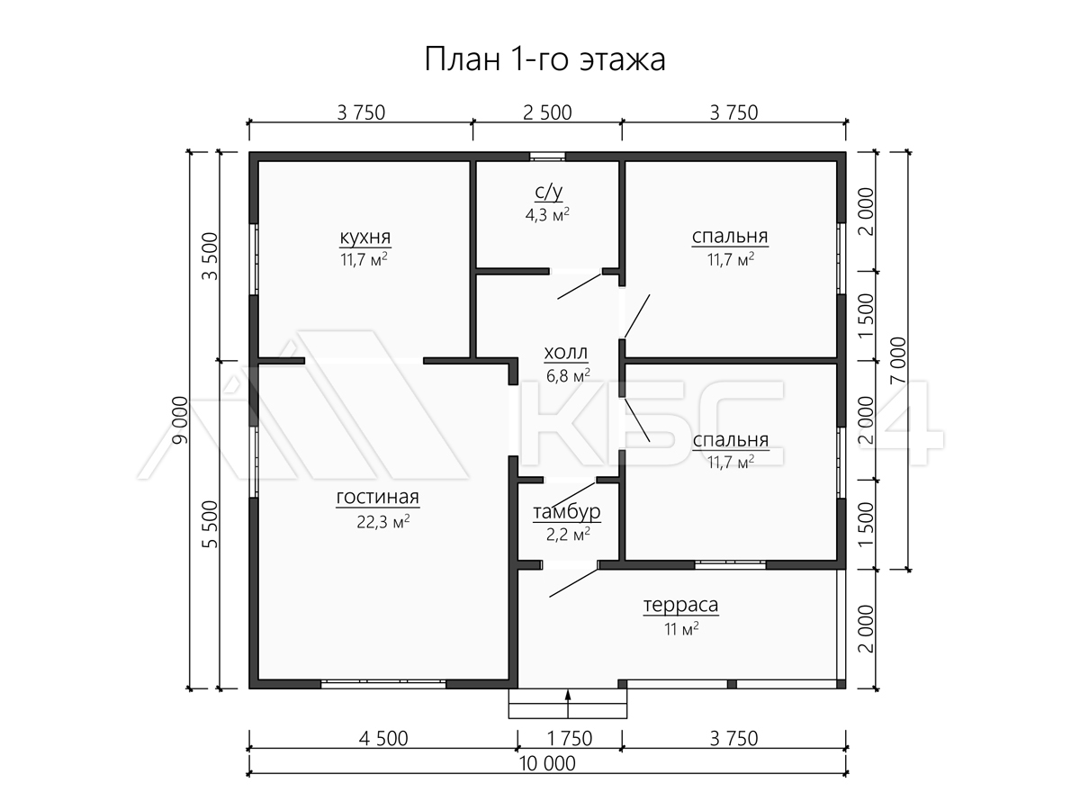 Каркасный дом «Киото» Каркасный дом «Киото»