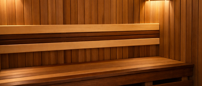 Отделка парной в бане