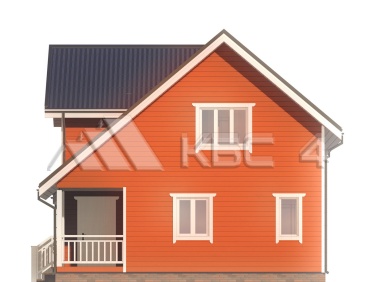 Каркасный дом «Брик»