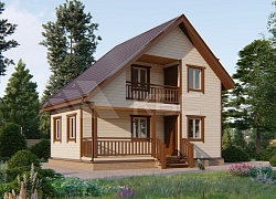 Каркасный дом «Лансор»