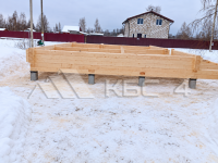 Баня из бруса «Уют» 7×7м