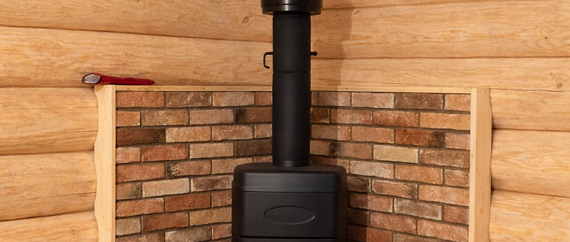 Установка печи в бане