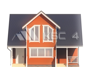 Каркасный дом «Брик»