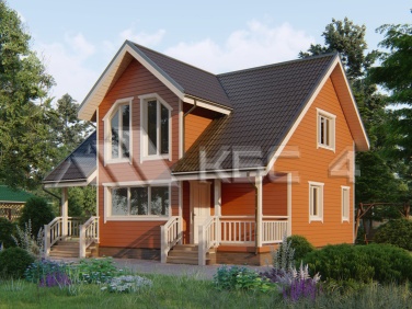 Каркасный дом «Брик»