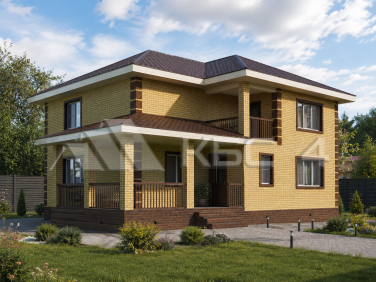 Дом из газобетона «Эрцхаузен»