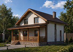 Дом из газобетона «Даден»