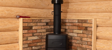 Установка печи в бане