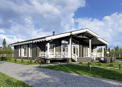 Дом из бруса «Гётеборг»