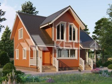 Каркасный дом «Брик»
