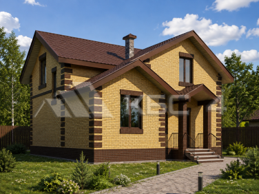 Дом из газобетона «Эльтман»